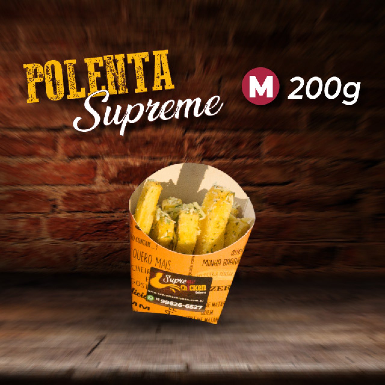 Foto do produto Polenta Frita Gourmet M 200g