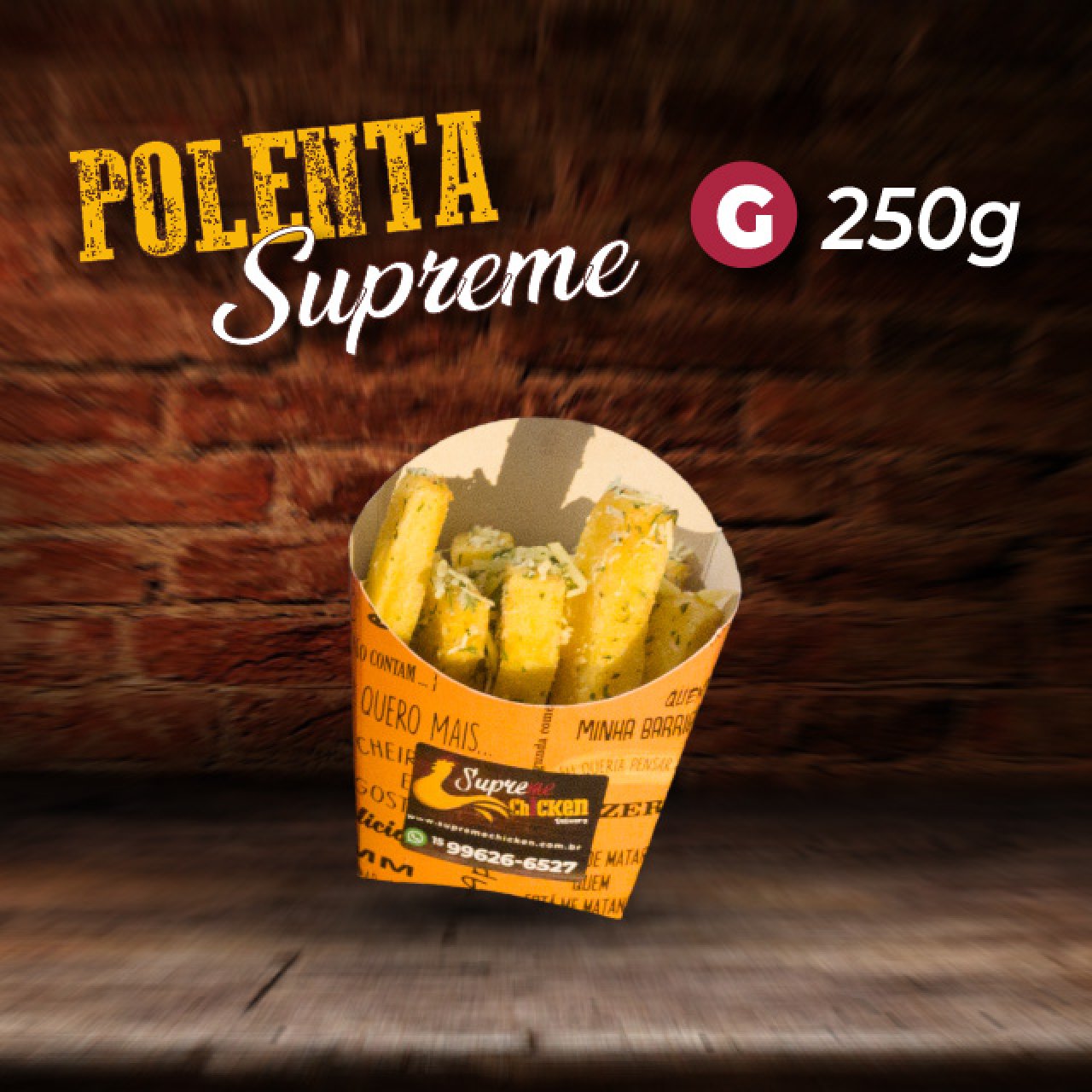 Foto do produto Polenta Frita Gourmet G 250g