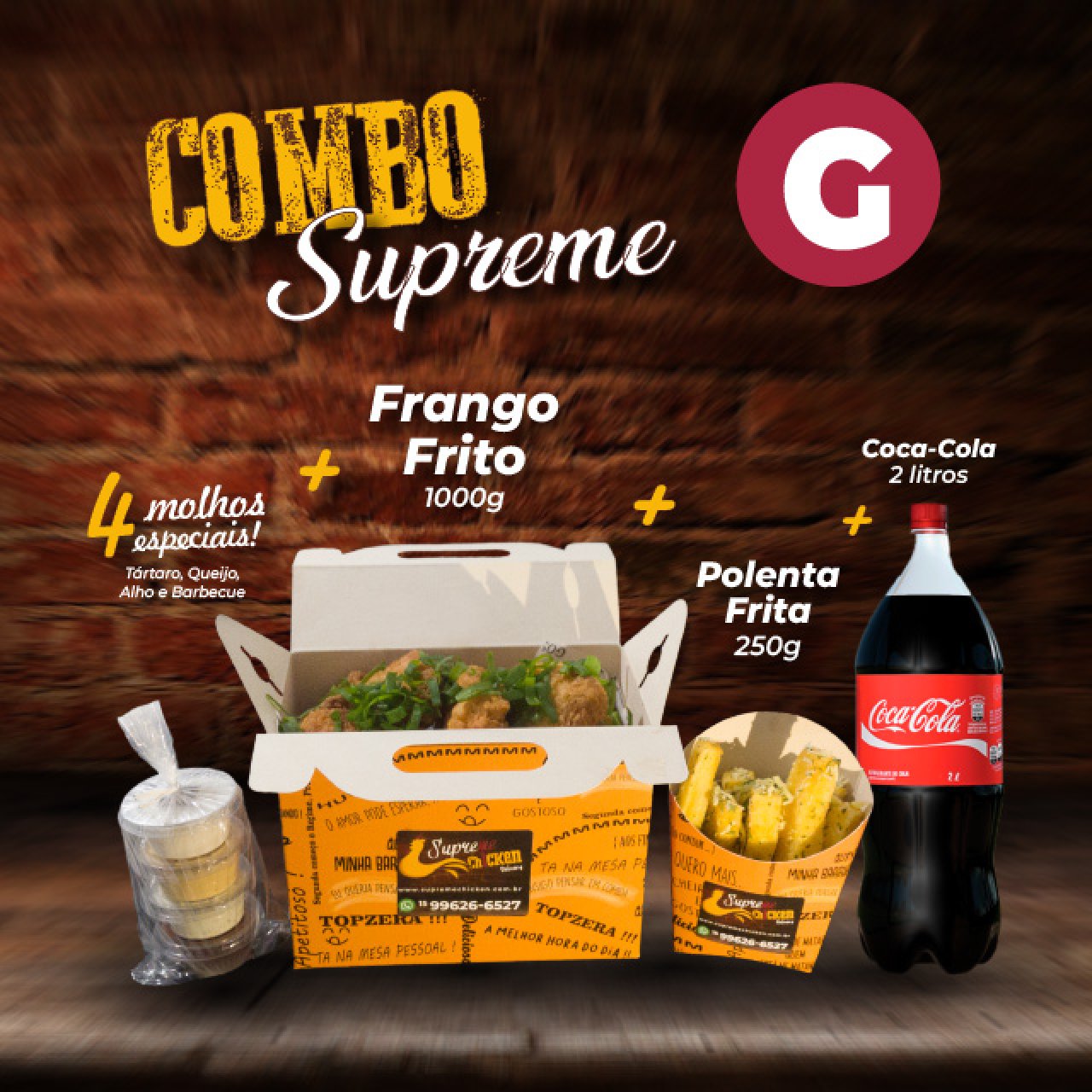 Foto do produto Combo G Supreme