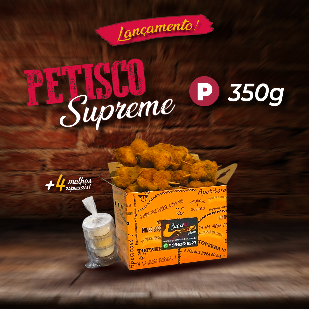 Foto do produto Petisco Supreme P 350g