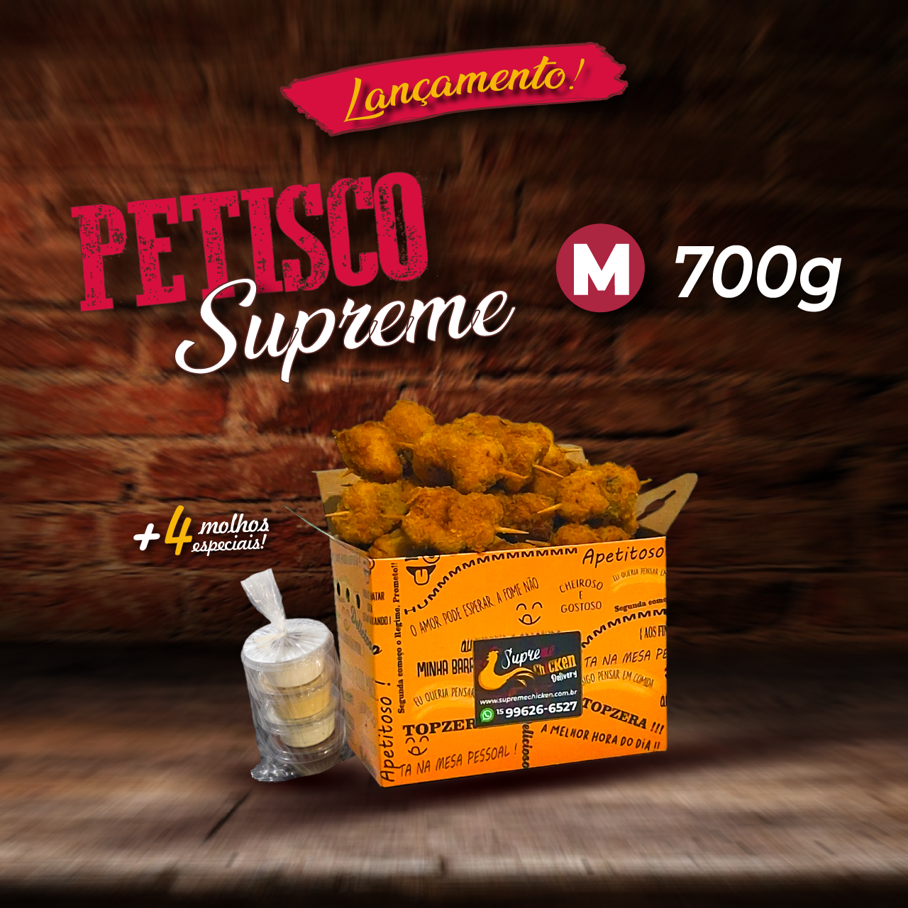 Foto do produto Petisco Supreme M 700g